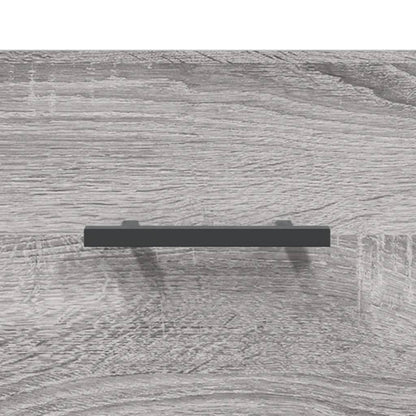 Comodino a Muro Grigio Sonoma 35x35x20 cm | homemem39
