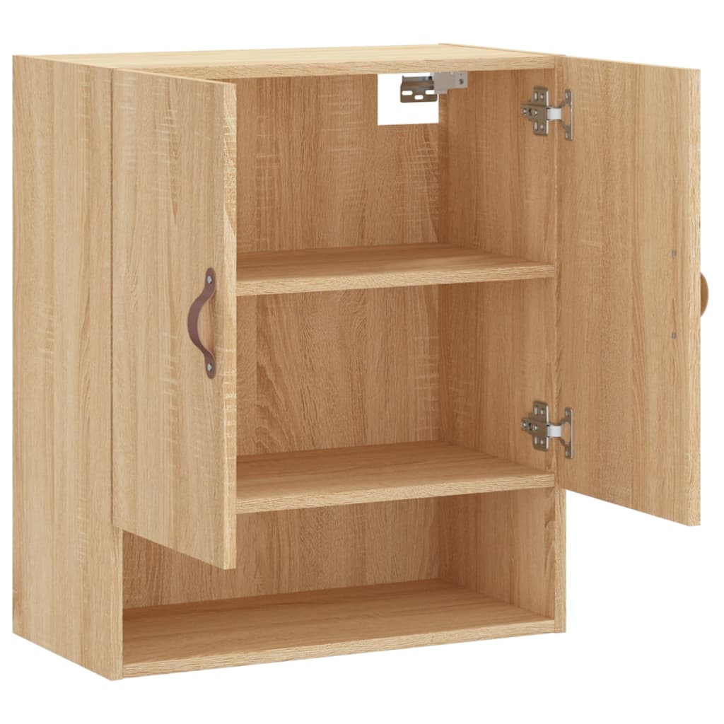 Armadietto a Muro Rovere Sonoma 60x31x70 cm Legno Multistrato | homemem39