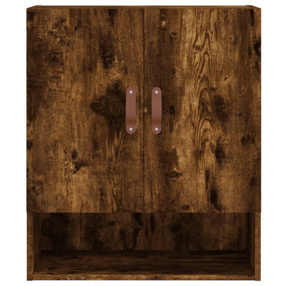 Armadietto a Muro Rovere Fumo 60x31x70 cm in Legno Multistrato | homemem39
