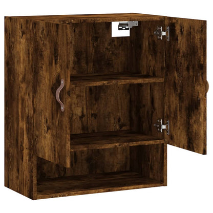 Armadietto a Muro Rovere Fumo 60x31x70 cm in Legno Multistrato | homemem39