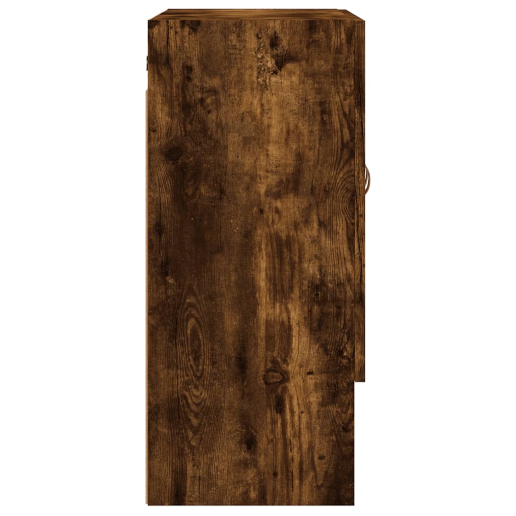 Armadietto a Muro Rovere Fumo 60x31x70 cm in Legno Multistrato | homemem39