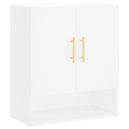 Armadietto a Muro Bianco 60x31x70 cm in Legno Multistrato | homemem39