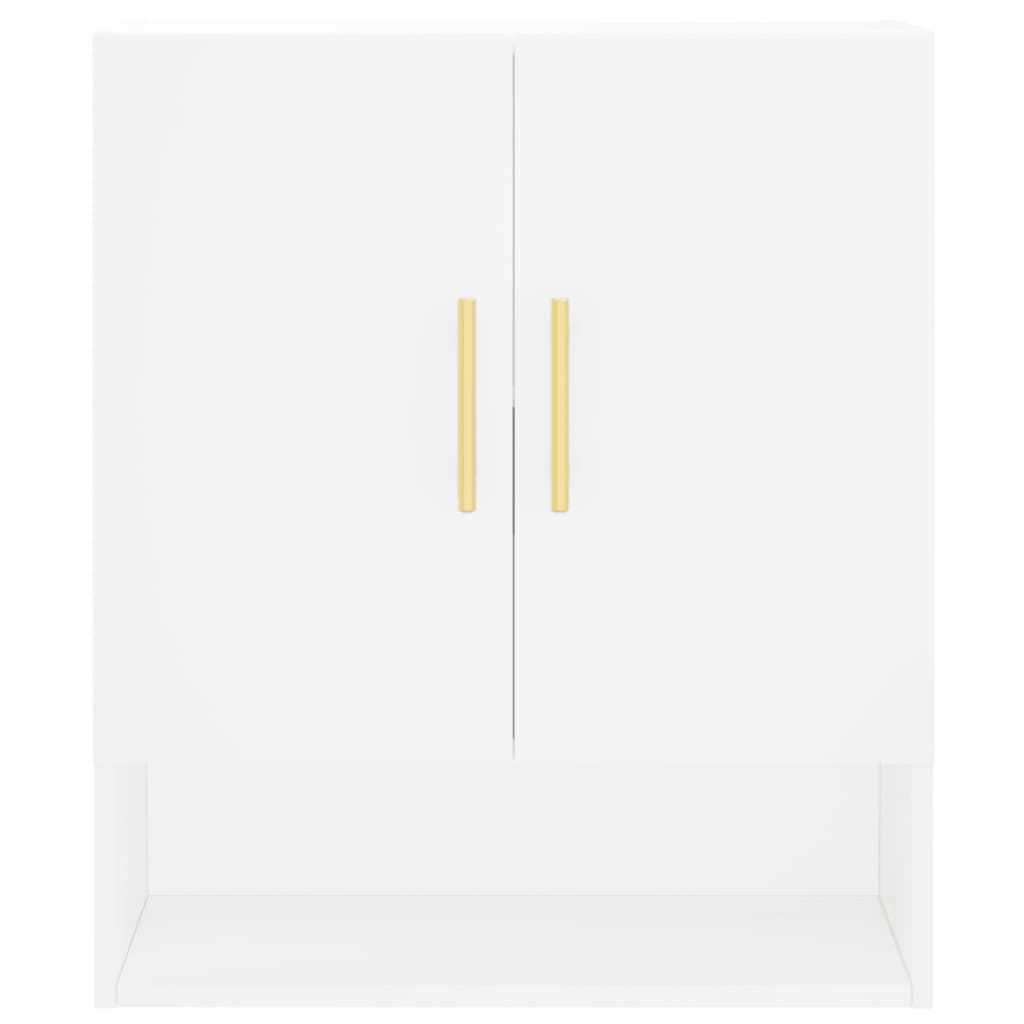 Armadietto a Muro Bianco 60x31x70 cm in Legno Multistrato | homemem39
