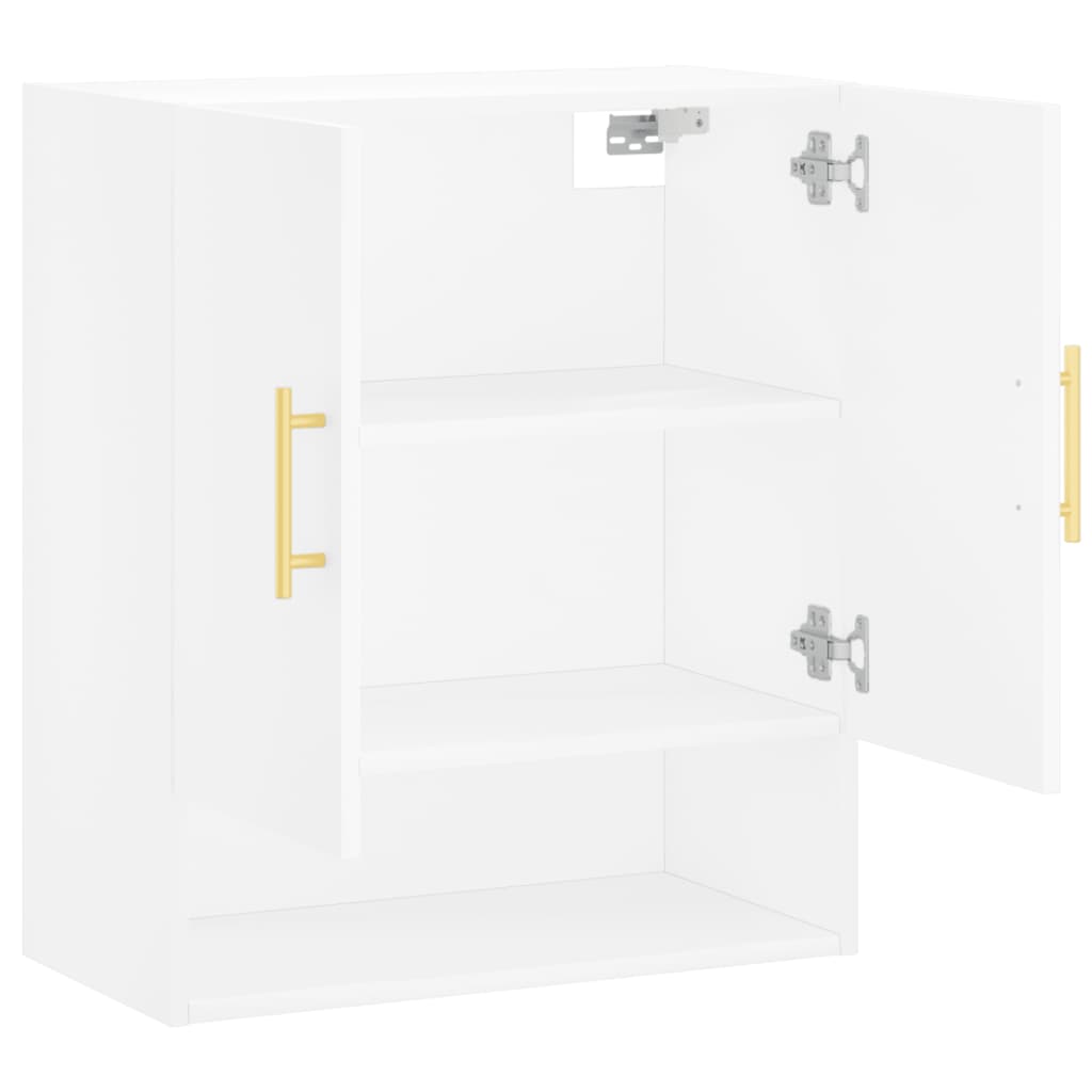 Armadietto a Muro Bianco 60x31x70 cm in Legno Multistrato | homemem39