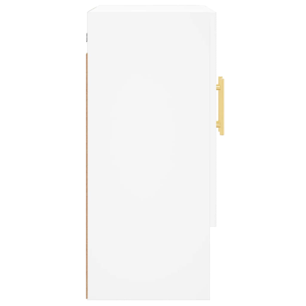 Armadietto a Muro Bianco 60x31x70 cm in Legno Multistrato | homemem39
