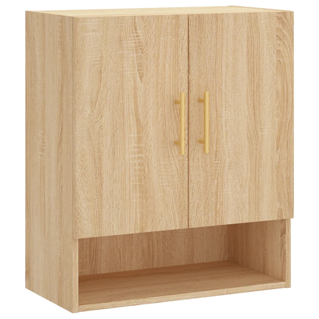 Armadietto a Muro Rovere Sonoma 60x31x70 cm Legno Multistrato | homemem39