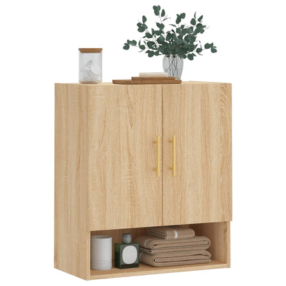 Armadietto a Muro Rovere Sonoma 60x31x70 cm Legno Multistrato | homemem39