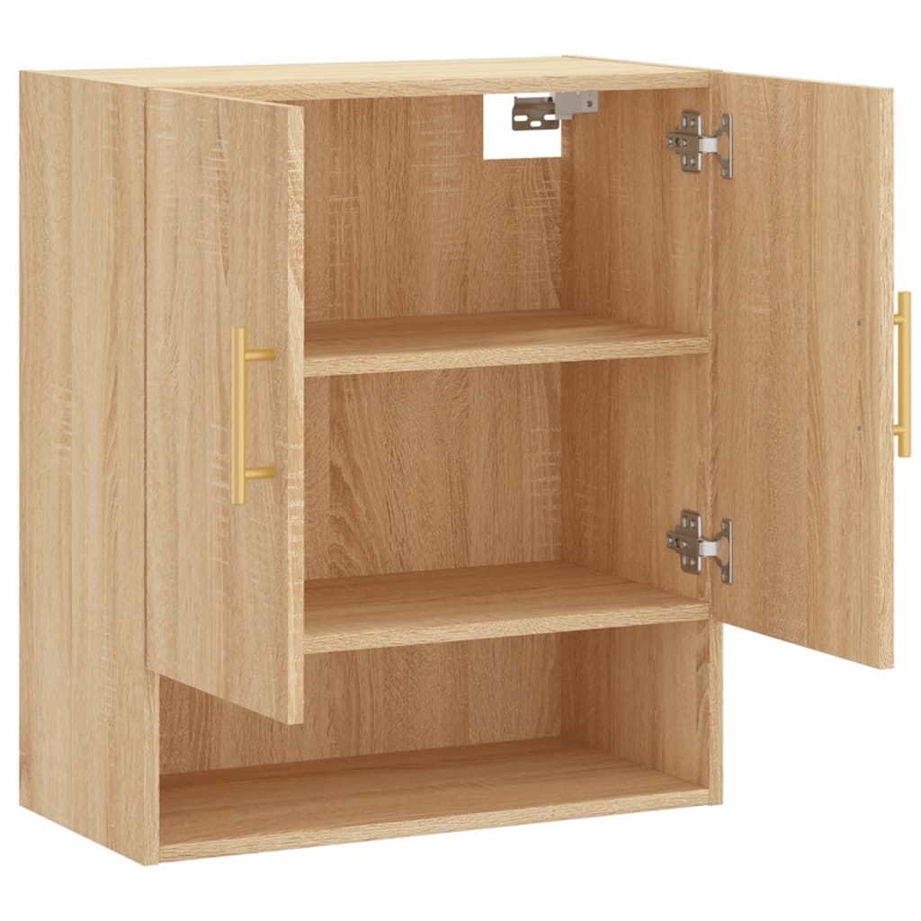Armadietto a Muro Rovere Sonoma 60x31x70 cm Legno Multistrato | homemem39