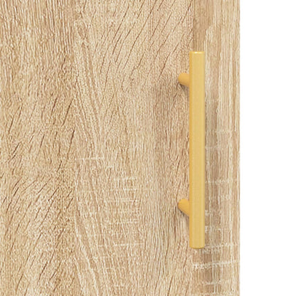 Armadietto a Muro Rovere Sonoma 60x31x70 cm Legno Multistrato | homemem39