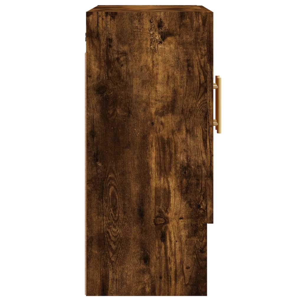 Armadietto a Muro Rovere Fumo 60x31x70 cm in Legno Multistrato | homemem39