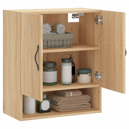 Armadietto a Muro Rovere Sonoma 60x31x70 cm Legno Multistrato