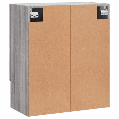 Armadietto a Muro Grigio Sonoma 60x31x70cm in Legno Multistrato | homemem39