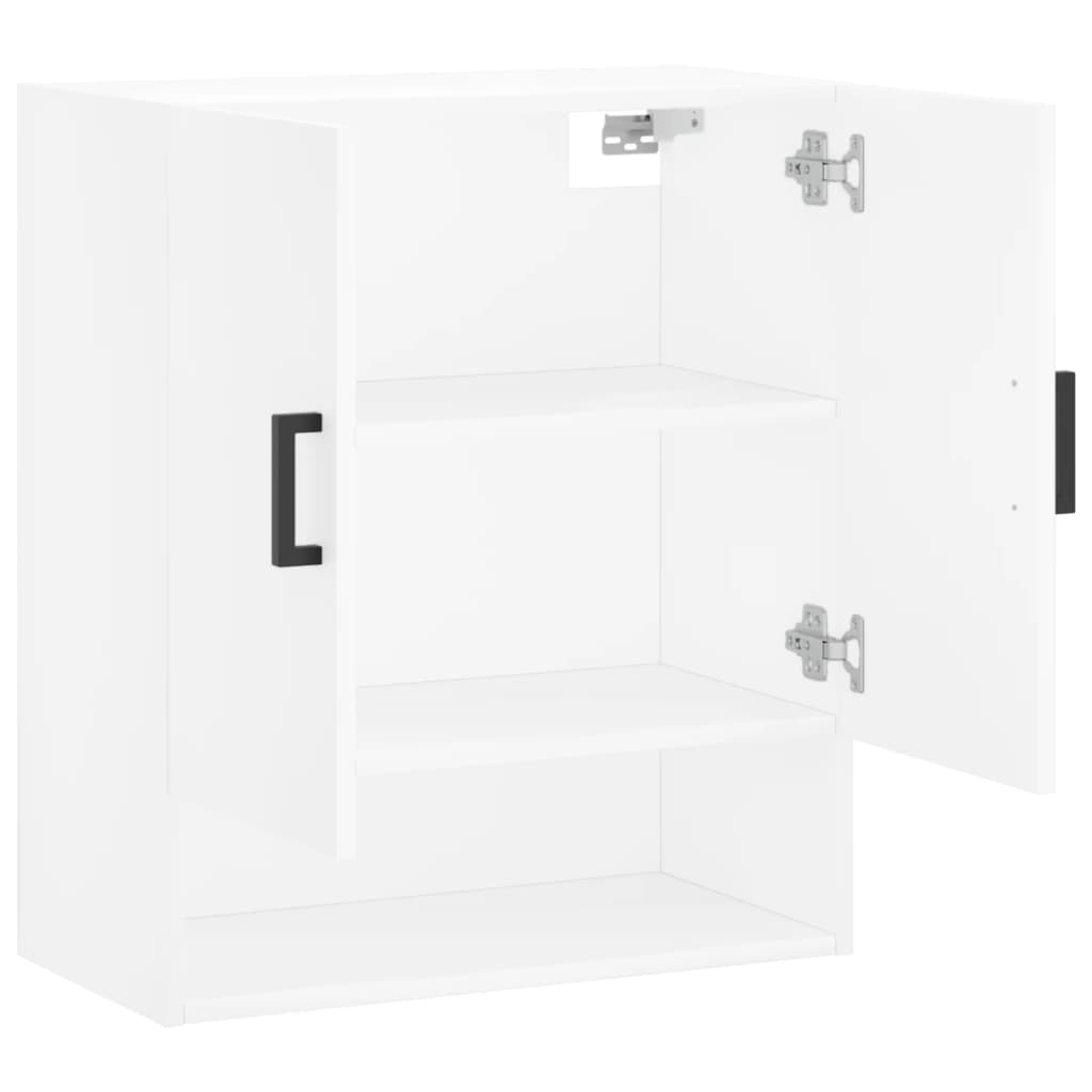 Armadietto a Muro Bianco 60x31x70 cm in Legno Multistrato | homemem39