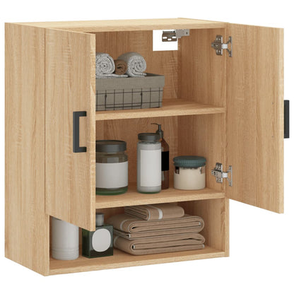 Armadietto a Muro Rovere Sonoma 60x31x70 cm Legno Multistrato