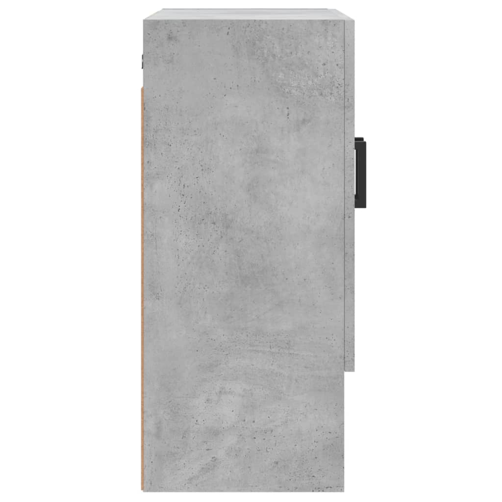 Armadietto a Muro Grigio Cemento 60x31x70 cm Legno Multistrato | homemem39