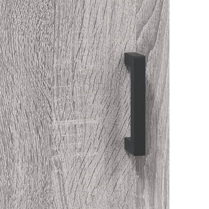 Armadietto a Muro Grigio Sonoma 60x31x70cm in Legno Multistrato - homemem39