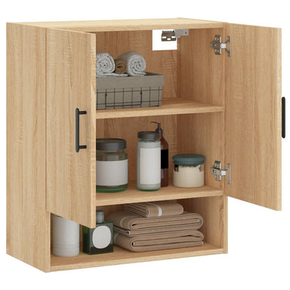 Armadietto a Muro Rovere Sonoma 60x31x70 cm Legno Multistrato