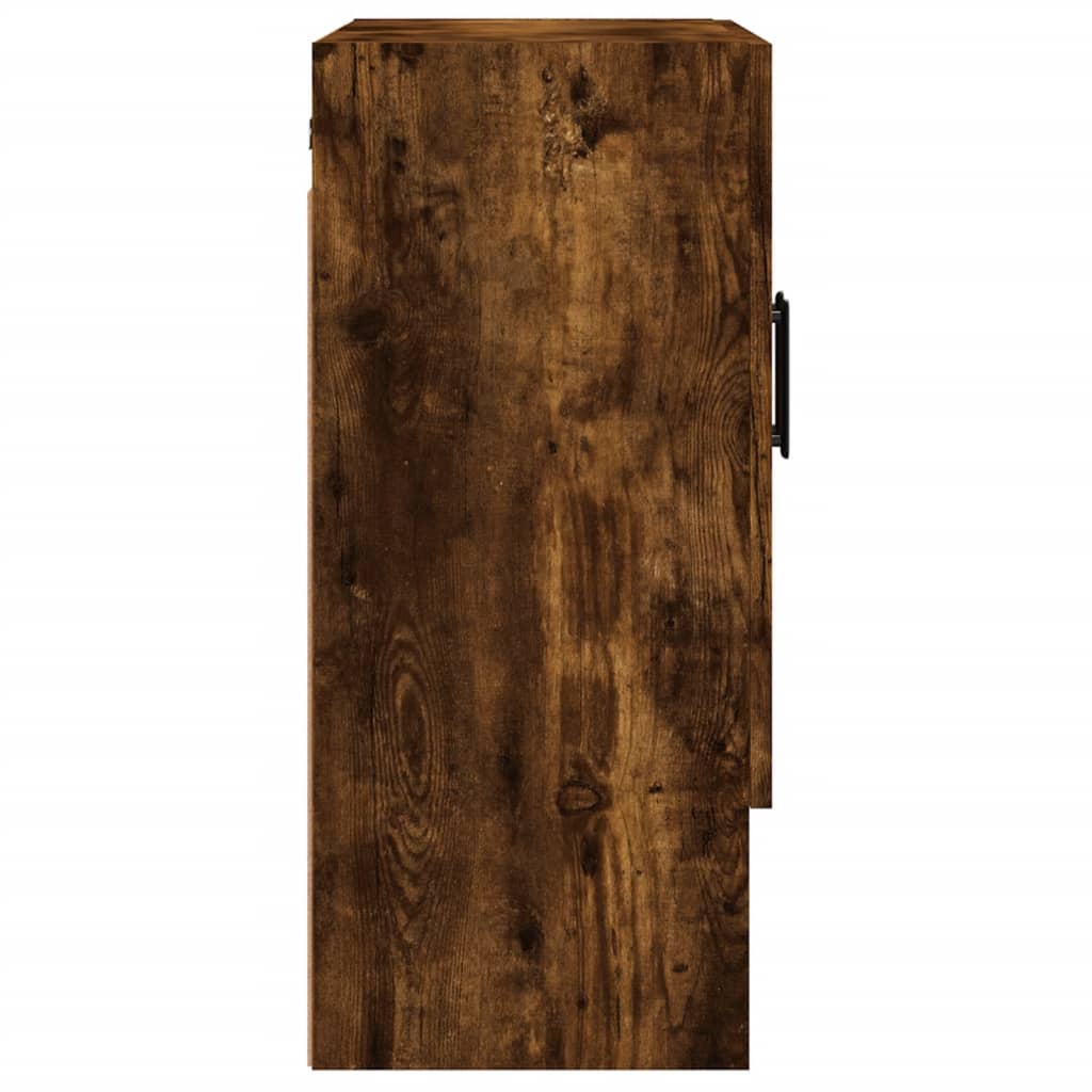 Armadietto a Muro Rovere Fumo 60x31x70 cm in Legno Multistrato | homemem39