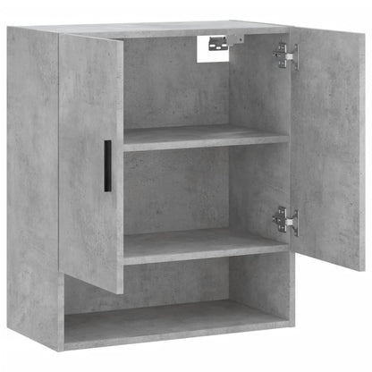 Armadietto a Muro Grigio Cemento 60x31x70 cm Legno Multistrato | homemem39