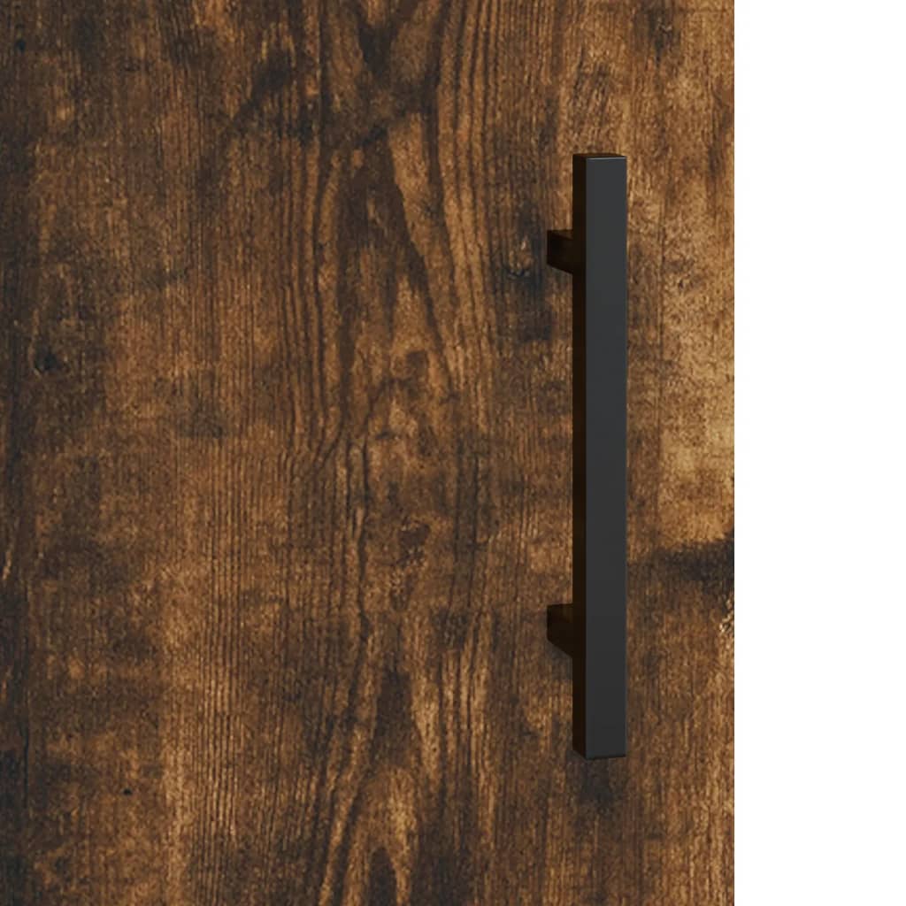 Armadietto a Muro Rovere Fumo 60x31x70 cm in Legno Multistrato | homemem39