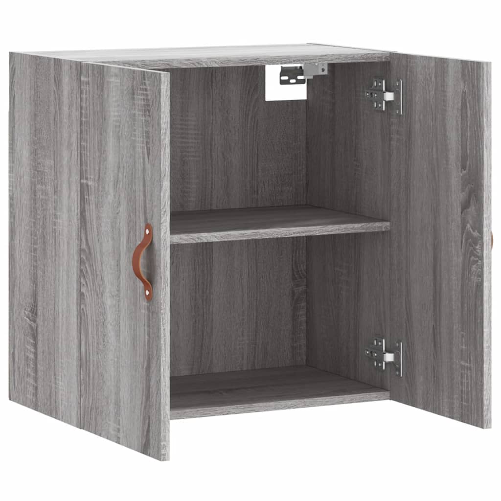 Mobile Pensile Grigio Sonoma 60x31x60 cm in Legno Multistrato | homemem39