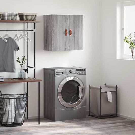 Mobile Pensile Grigio Sonoma 60x31x60 cm in Legno Multistrato | homemem39