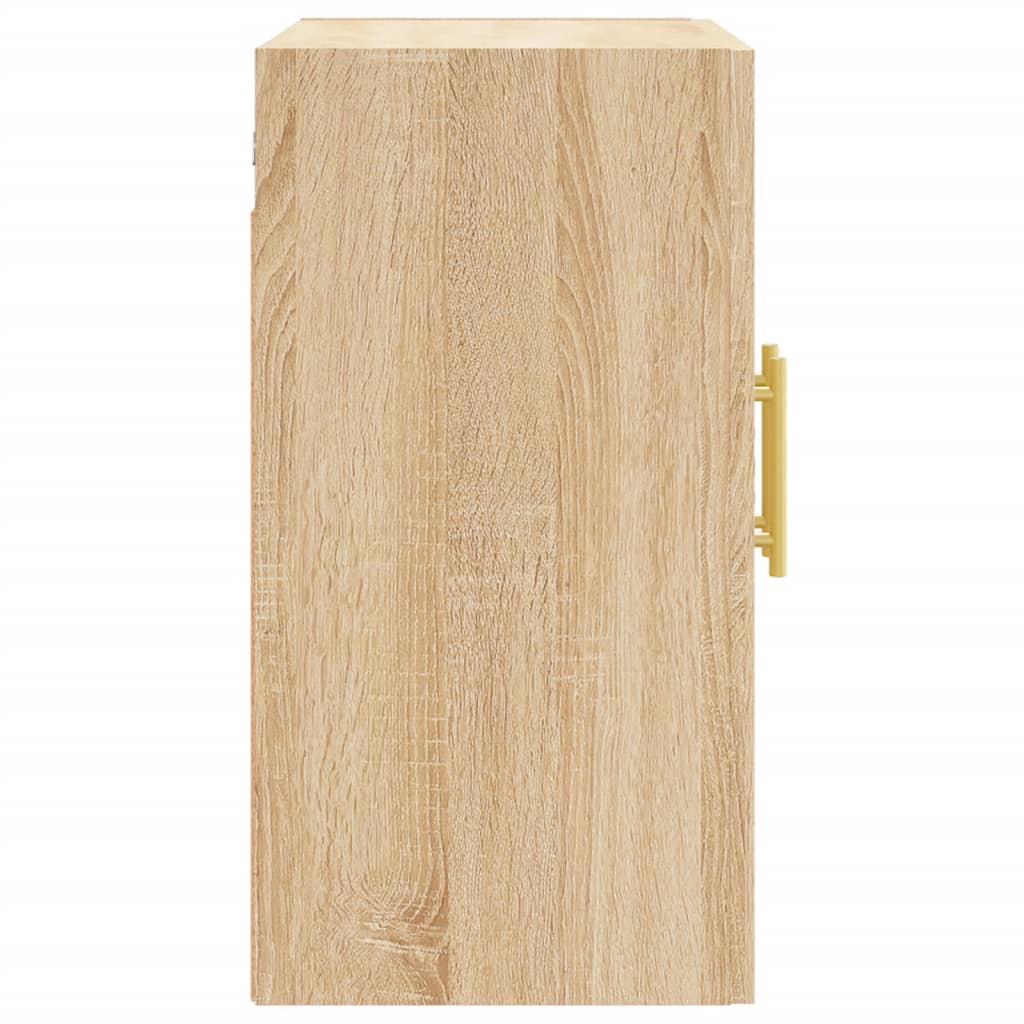 Armadietto a Muro Rovere Sonoma 60x31x60 cm Legno Multistrato | homemem39