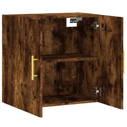 Armadietto a Muro Rovere Fumo 60x31x60 cm in Legno Multistrato | homemem39