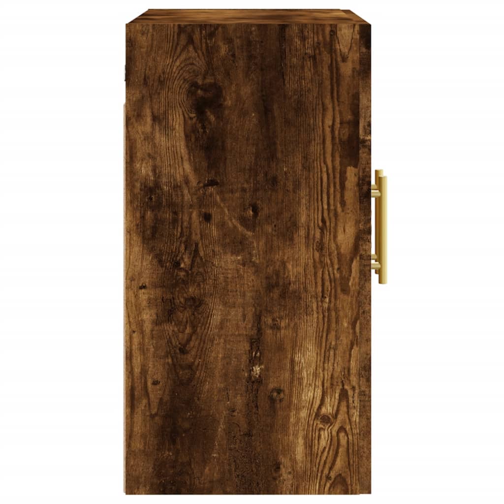 Armadietto a Muro Rovere Fumo 60x31x60 cm in Legno Multistrato | homemem39