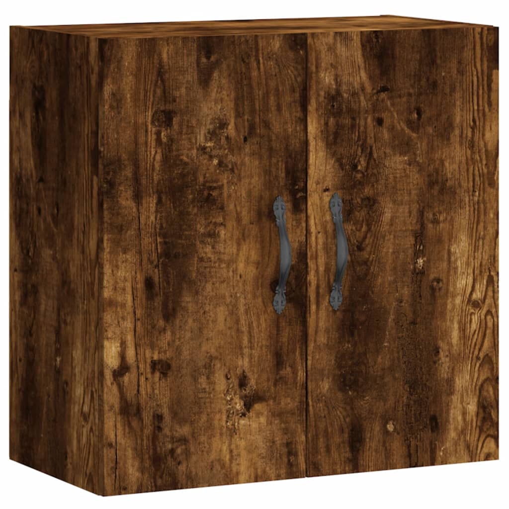 Armadietto a Muro Rovere Fumo 60x31x60 cm in Legno Multistrato | homemem39