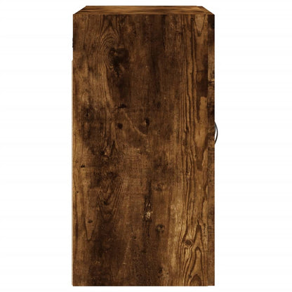 Armadietto a Muro Rovere Fumo 60x31x60 cm in Legno Multistrato