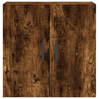 Armadietto a Muro Rovere Fumo 60x31x60 cm in Legno Multistrato