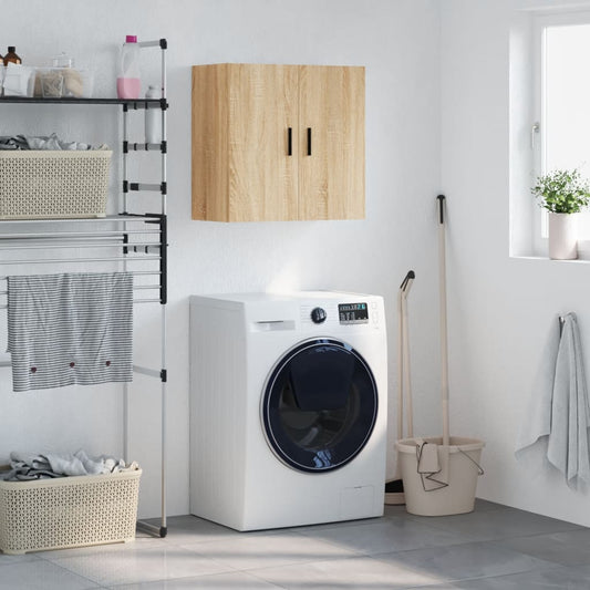 Armadietto a Muro Rovere Sonoma 60x31x60 cm Legno Multistrato - homemem39