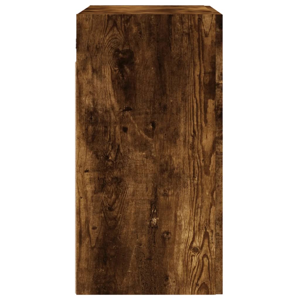 Armadietto a Muro Rovere Fumo 60x31x60 cm in Legno Multistrato | homemem39