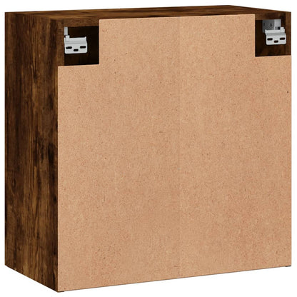Armadietto a Muro Rovere Fumo 60x31x60 cm in Legno Multistrato | homemem39
