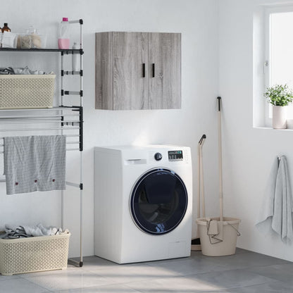 Mobile Pensile Grigio Sonoma 60x31x60 cm in Legno Multistrato | homemem39