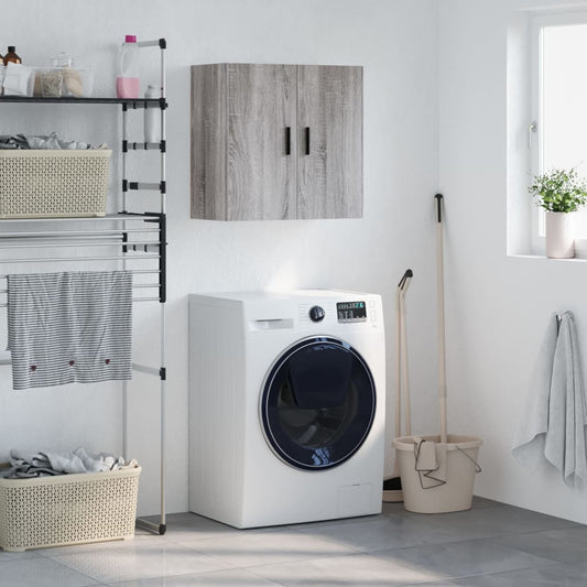 Mobile Pensile Grigio Sonoma 60x31x60 cm in Legno Multistrato | homemem39