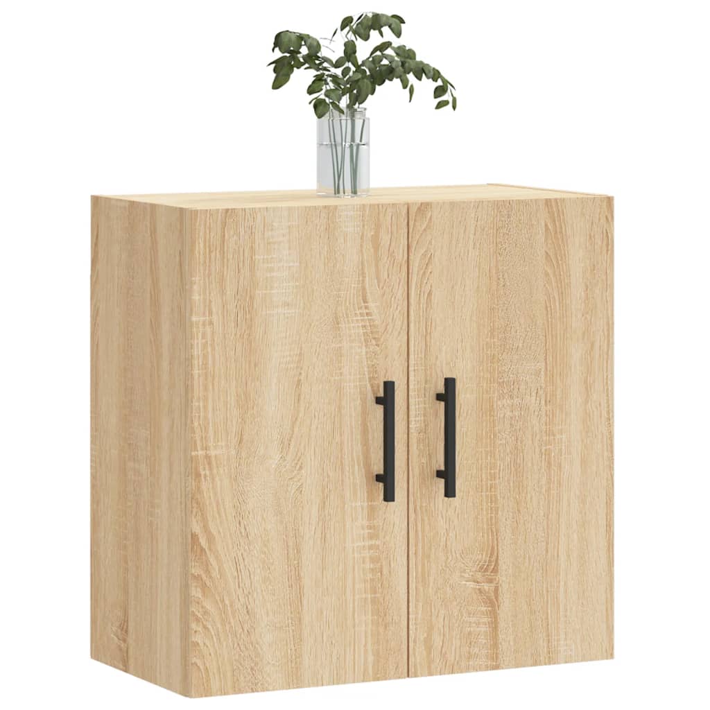 Armadietto a Muro Rovere Sonoma 60x31x60 cm Legno Multistrato