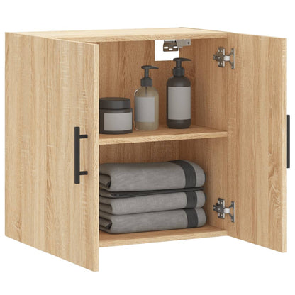 Armadietto a Muro Rovere Sonoma 60x31x60 cm Legno Multistrato