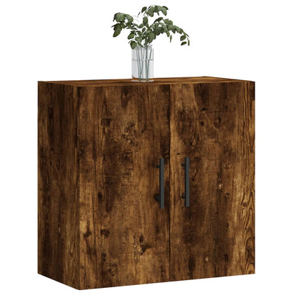 Armadietto a Muro Rovere Fumo 60x31x60 cm in Legno Multistrato