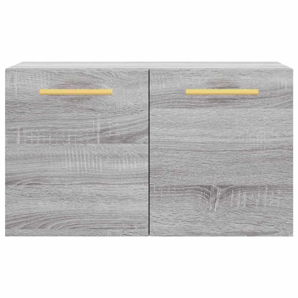Mobile a Parete Grigio Sonoma 60x36,5x35cm in Legno Multistrato | homemem39