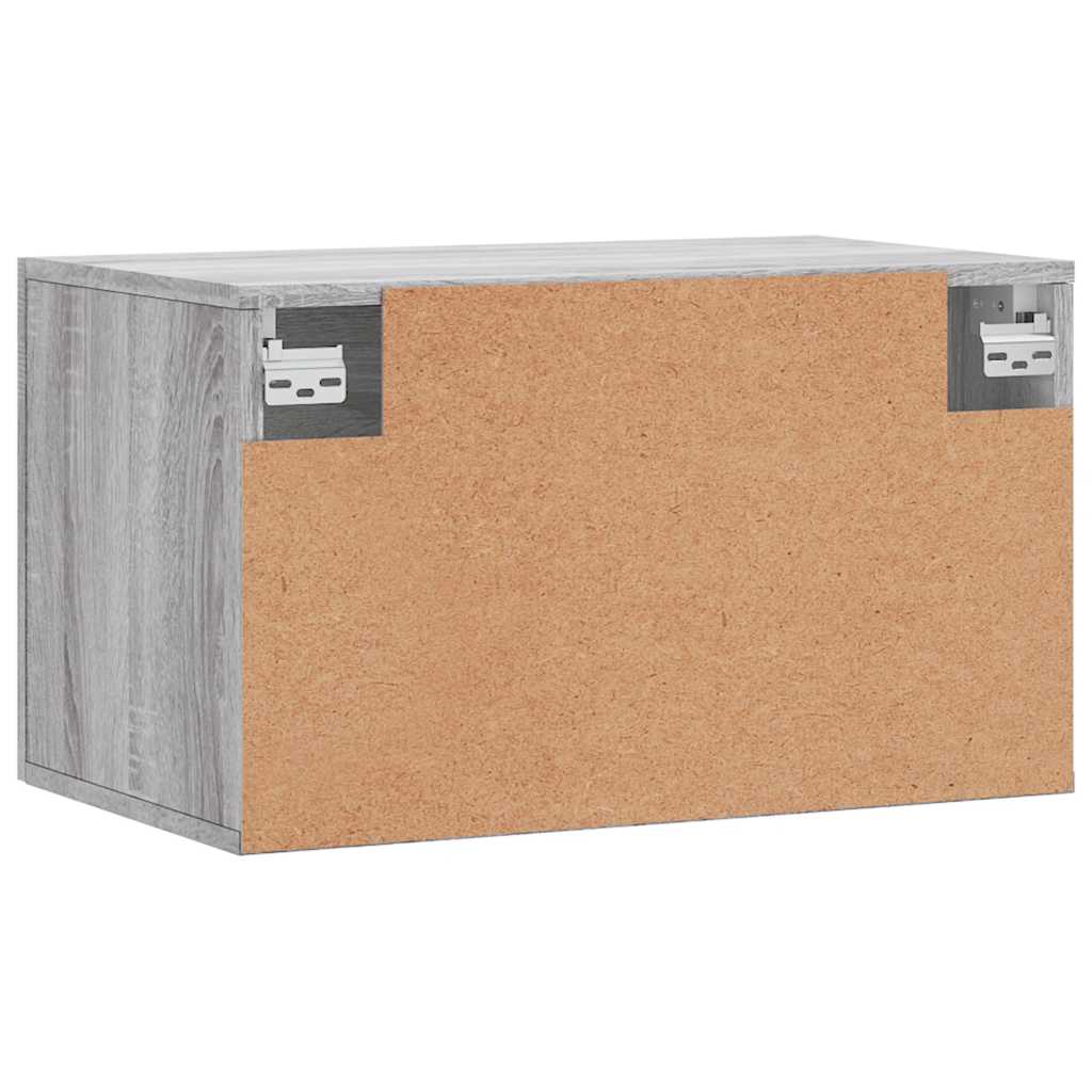 Mobile a Parete Grigio Sonoma 60x36,5x35cm in Legno Multistrato | homemem39