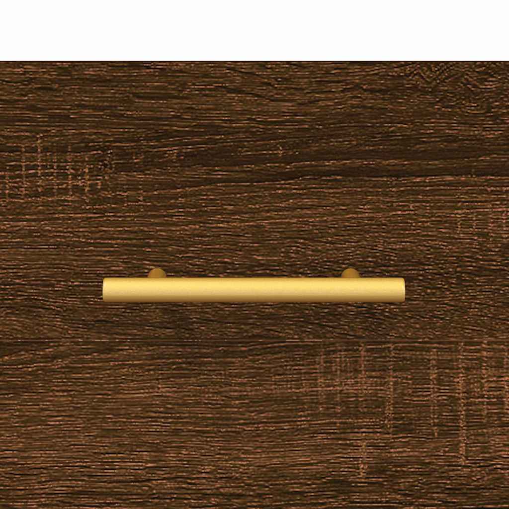 Mobile a Parete Rovere Marrone 60x36,5x35 cm Legno Multistrato | homemem39