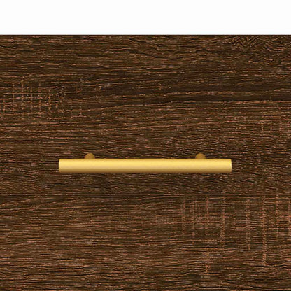 Mobile a Parete Rovere Marrone 60x36,5x35 cm Legno Multistrato | homemem39