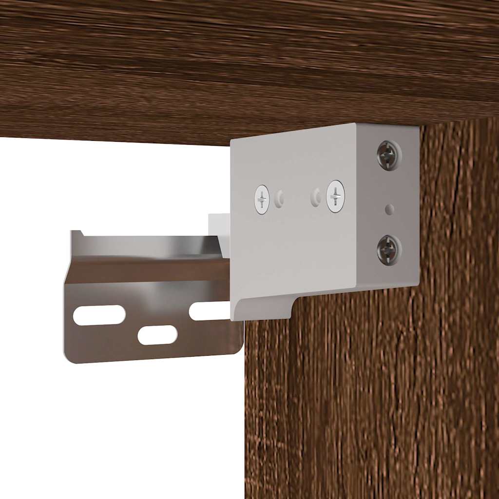 Mobile a Parete Rovere Marrone 60x36,5x35 cm Legno Multistrato | homemem39