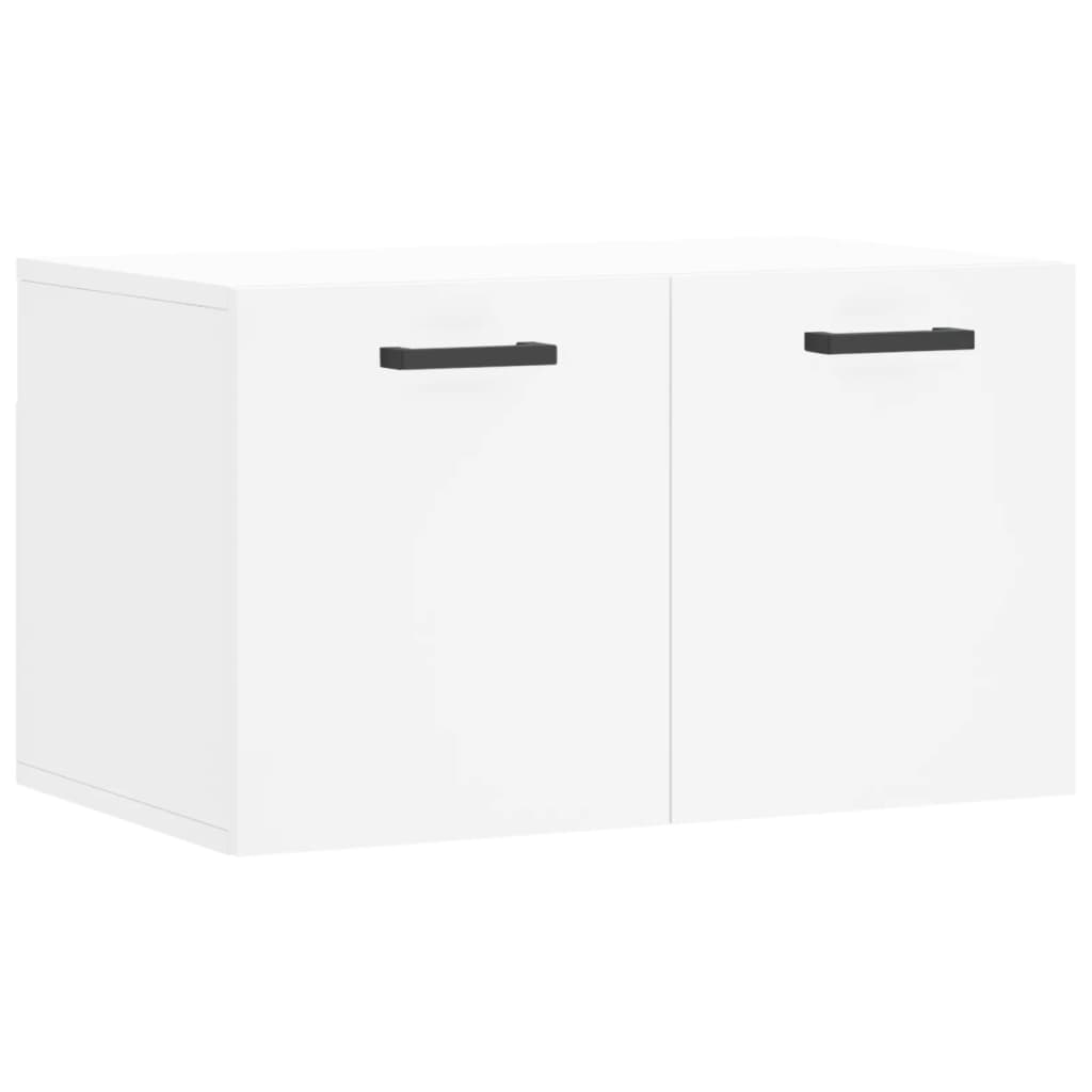 Mobile a Parete Bianco 60x36,5x35 cm in Legno Multistrato | homemem39