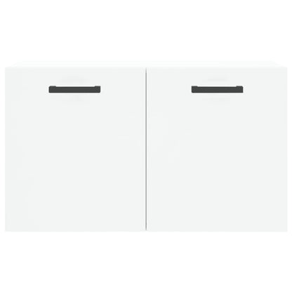 Mobile a Parete Bianco 60x36,5x35 cm in Legno Multistrato | homemem39