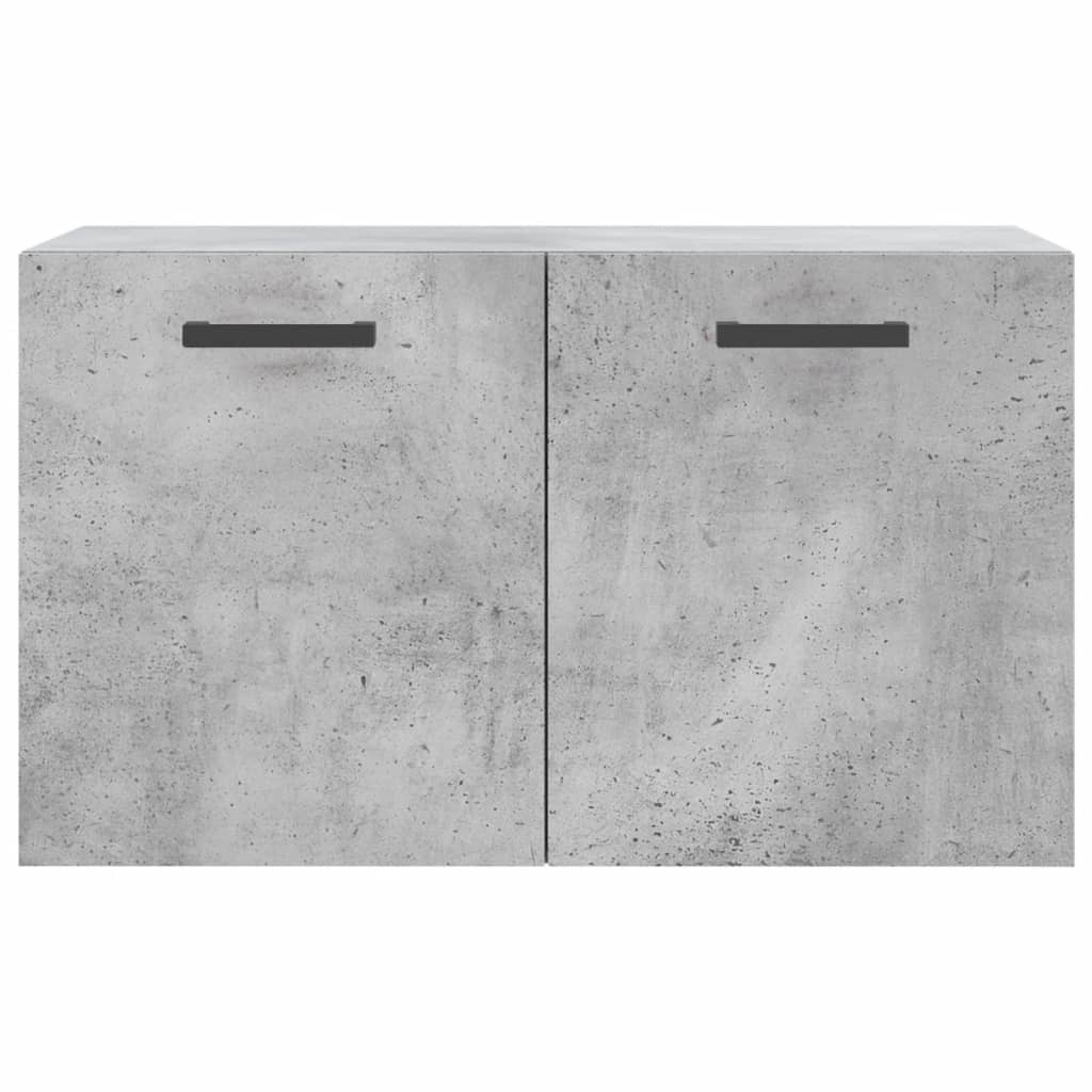 Mobile a Parete Grigio Cemento 60x36,5x35 cm Legno Multistrato | homemem39