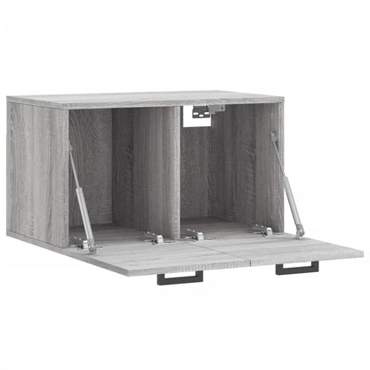 Mobile a Parete Grigio Sonoma 60x36,5x35cm in Legno Multistrato | homemem39