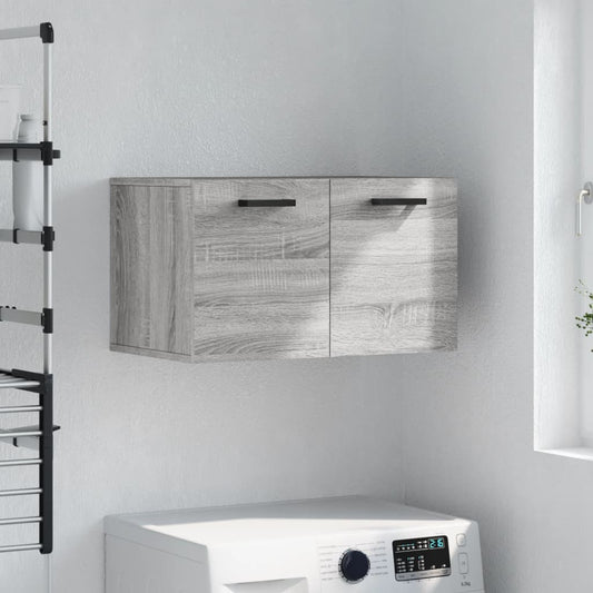 Mobile a Parete Grigio Sonoma 60x36,5x35cm in Legno Multistrato | homemem39